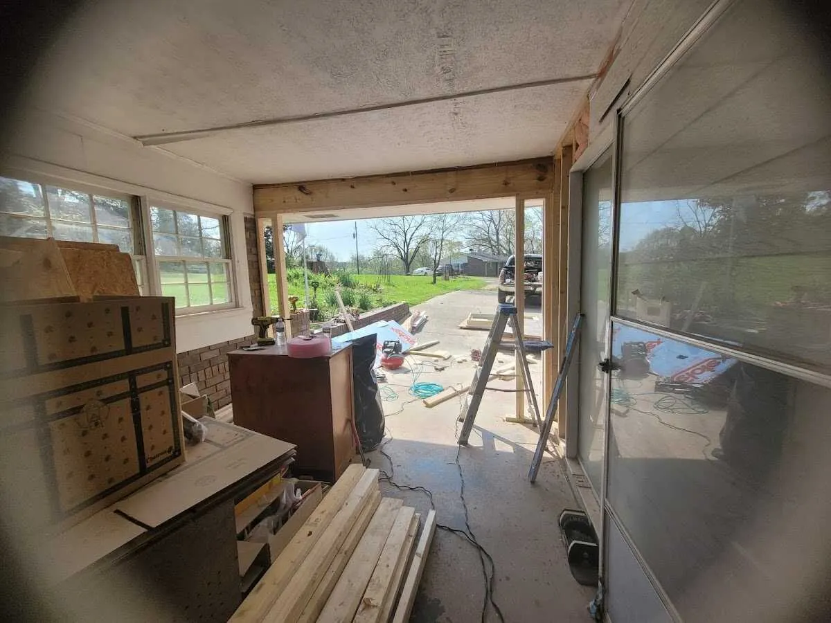 Air movers and dehumidifier for Water Mitigation Services in Mocksville